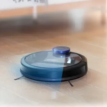 科沃斯(ecovacs) 地宝de33 智能扫地机器人智能规划家用吸尘器 睿黑灰
