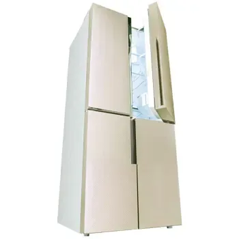 美菱(meiling) bcd-wup9bj 446升变频风冷无霜电冰箱 十字对开门冰箱