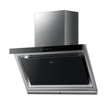 海尔(haier) cxw-200-c295 钢化玻璃黑金侧吸式油烟机 黑色