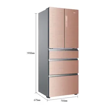 海尔(haier) bcd-405wdgqu1 405升风冷无霜多门冰箱 家用多门电冰箱