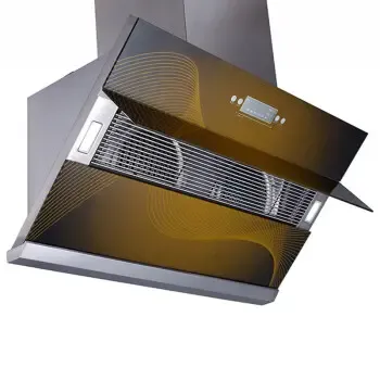 千科(qike) 侧吸式油烟机触控式 qk-f08 双电机大吸力侧吸式油烟机