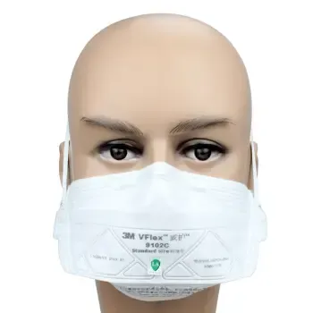 3m 9102c 折叠式口罩 防粉尘 kn90级别头戴式 9102c口罩(1包25个)