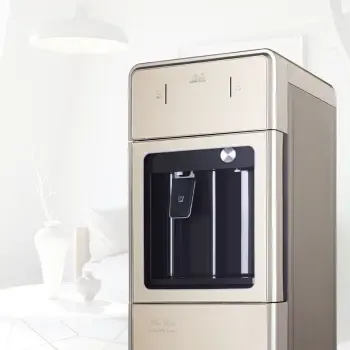 小鸭(littleduck) 饮水机立式冷热玻璃家用冰温热水机双门制冷办公室