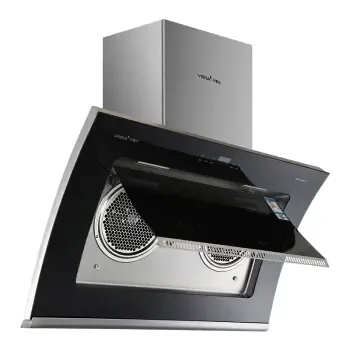 万事达(visda) 侧吸式吸油烟机cxw-218-v533大吸力免拆洗