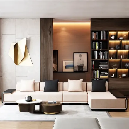 丹麦依诺维绅北欧原创客厅布艺沙发简约时尚功能沙发 科凡