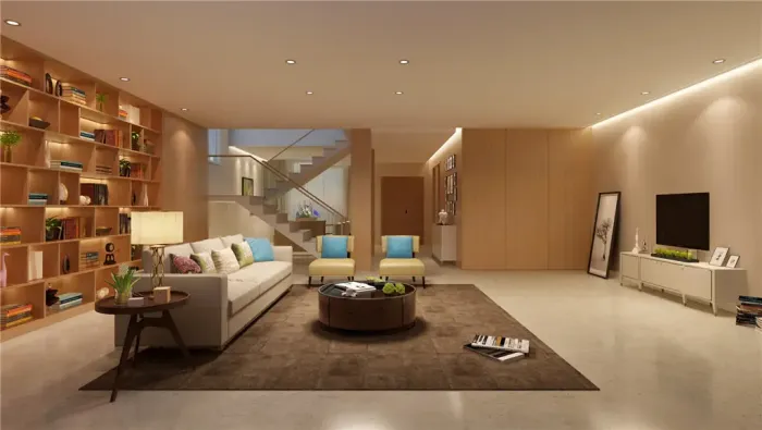 上海现代简约一居室装修样板间