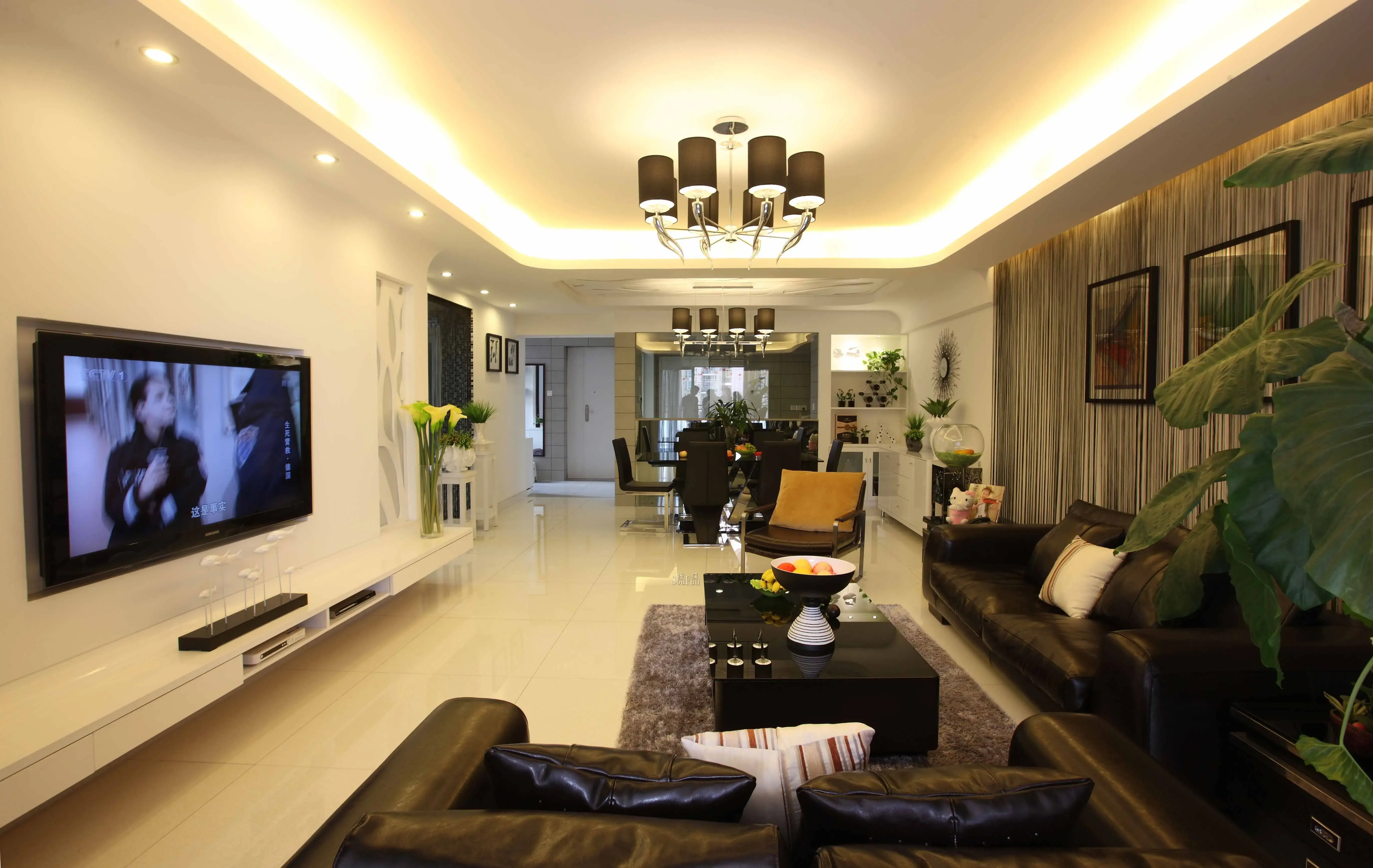 中式古典二居室90平米5.6万-红玺台装修案例-北京房天下家居装修网