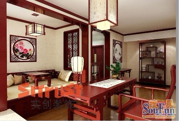 泊悦湾-中式古典-四居室