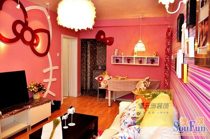 温都水城国际温泉养生公寓-东南亚风格-二居室