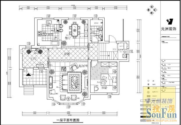 团泊湖-中式古典-别墅