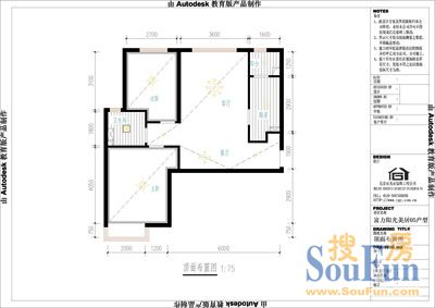 富力阳光美居\05户型-现代简约-二居室