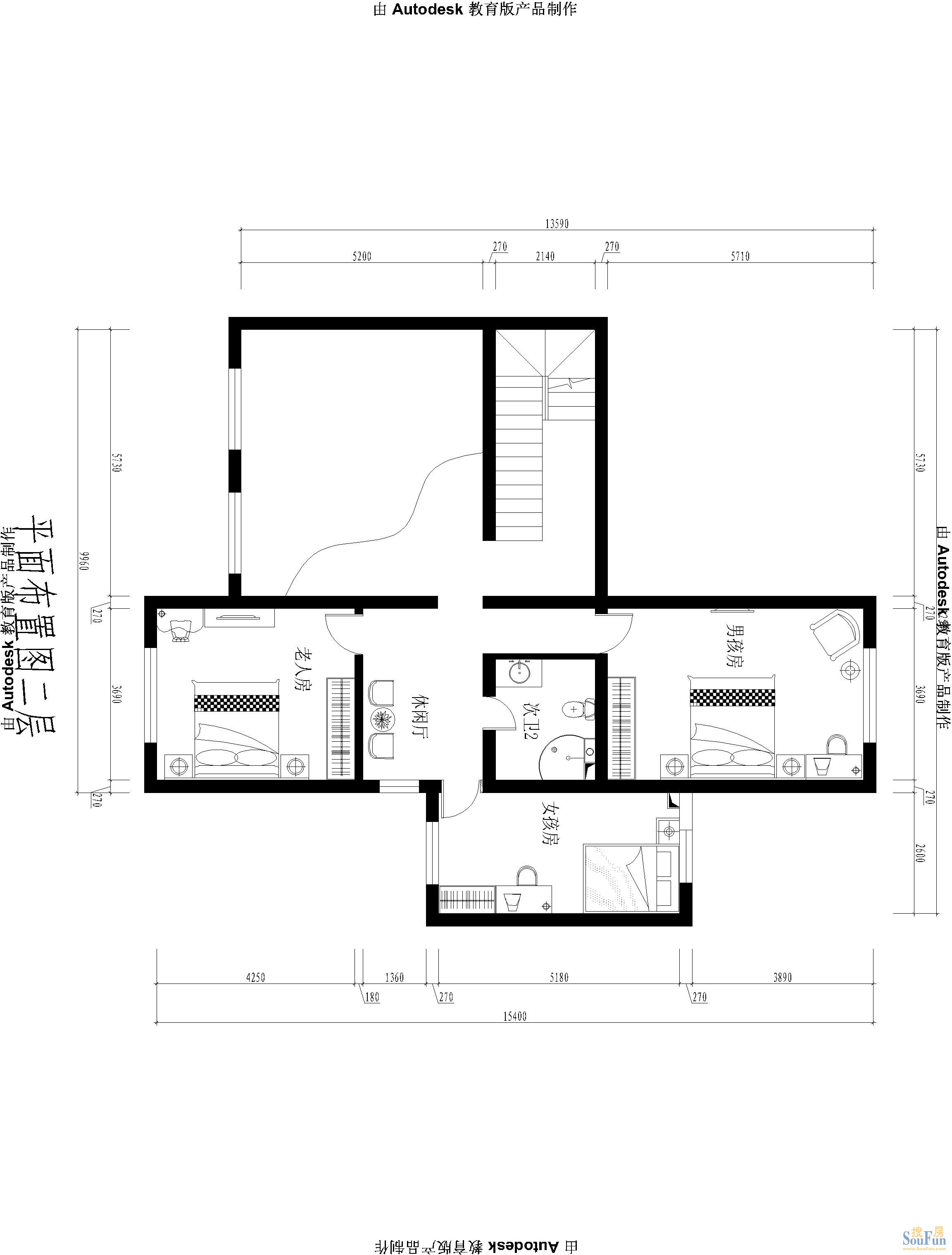 龙湾别墅-欧美风情-跃层