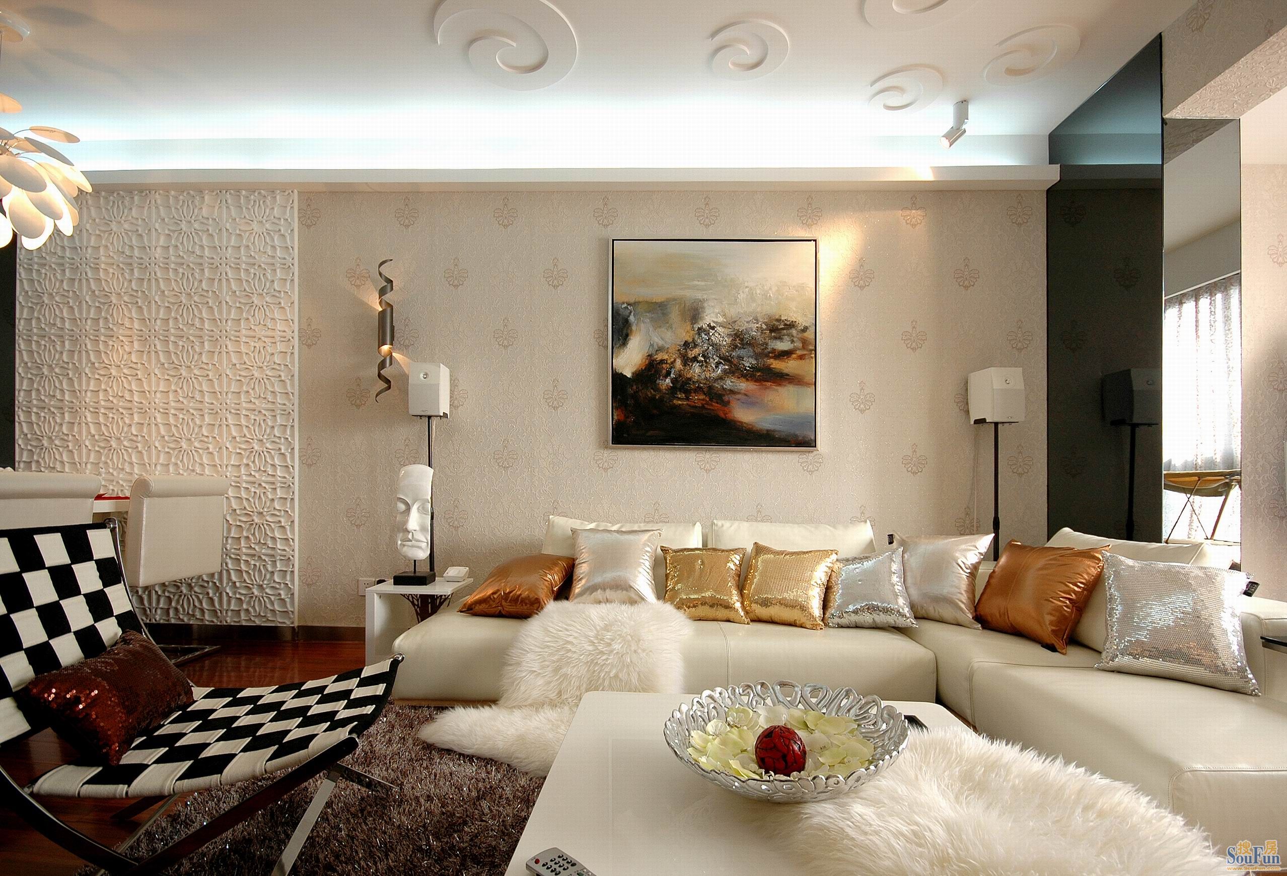 塞纳家园-混合型风格-二居室