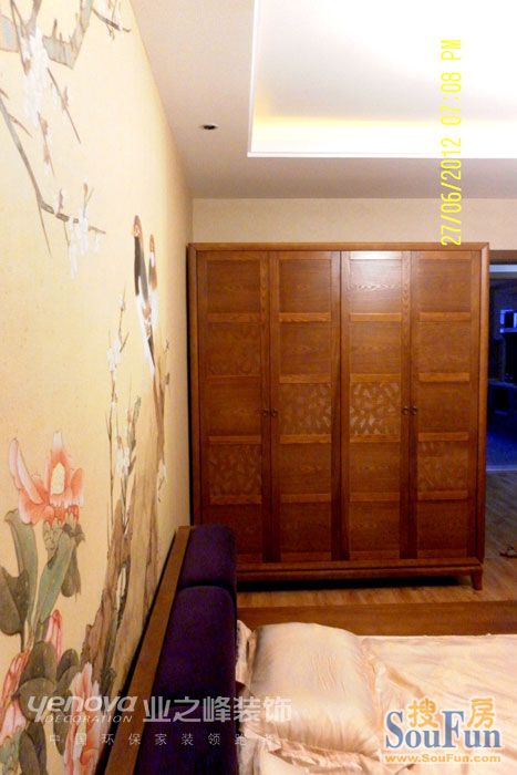 海富金棕榈-中式古典-二居室