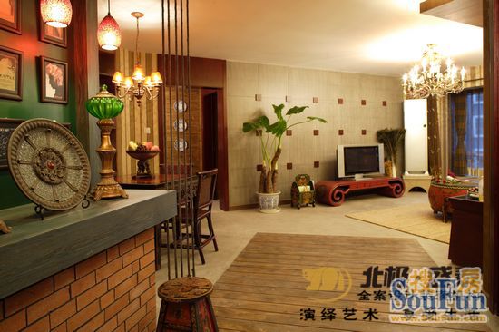 锦城-中式古典-二居室