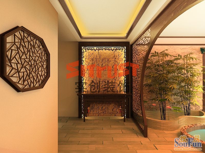 紫鑫苑-中式古典-四居室