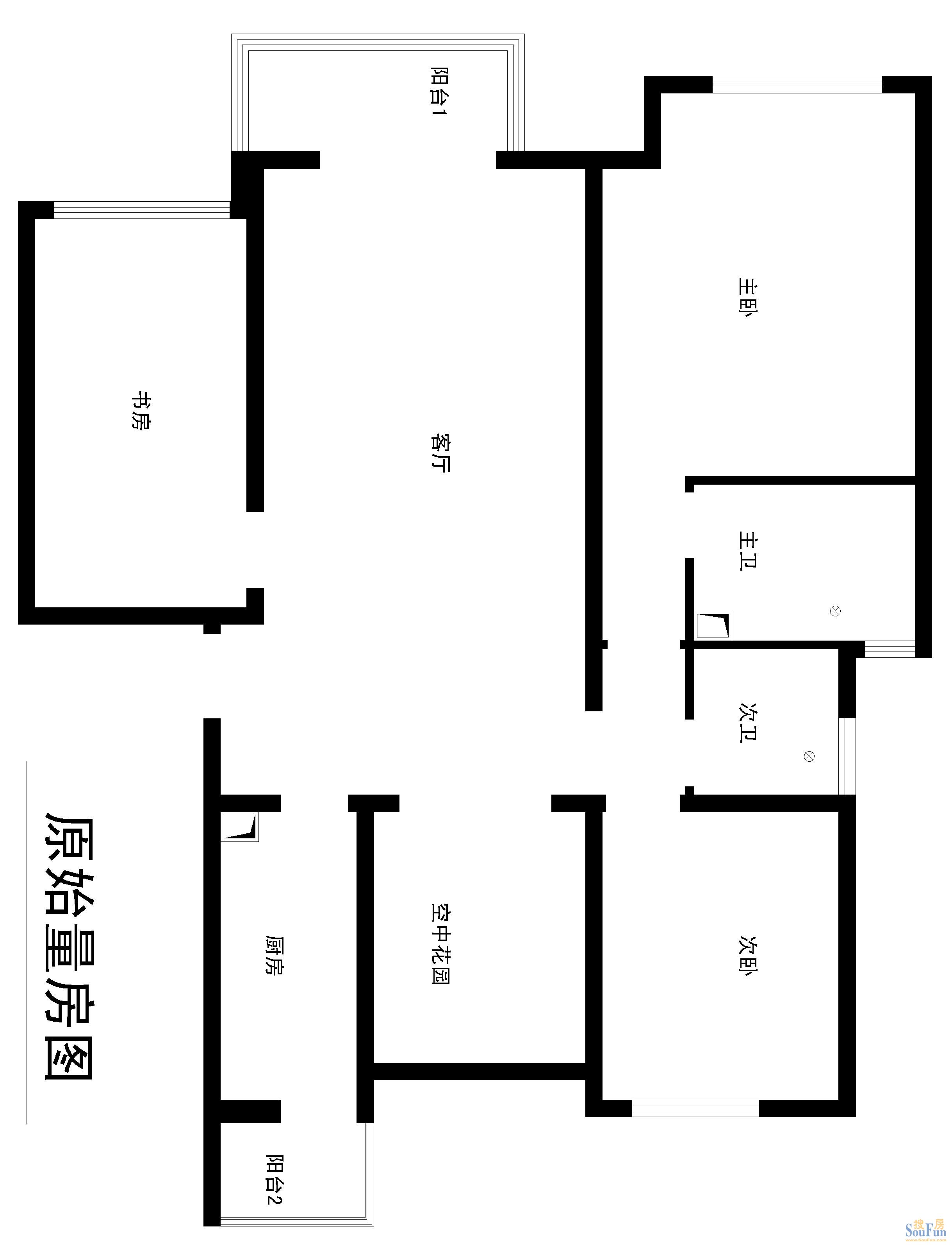 清秀园北区-中式古典-二居室