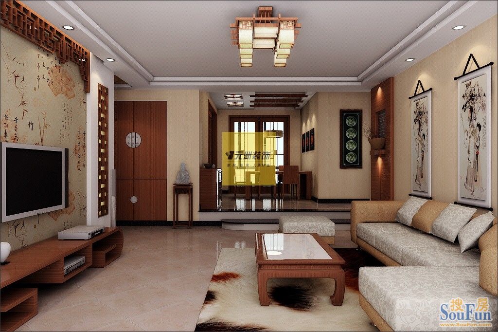 观澜豪庭-中式古典-三居室