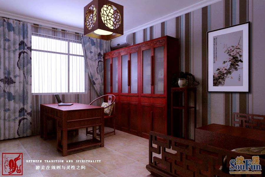 闻喜小区-中式古典-四居室
