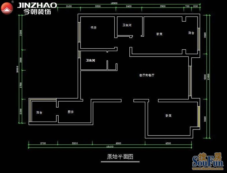 金盛园-现代简约-三居室