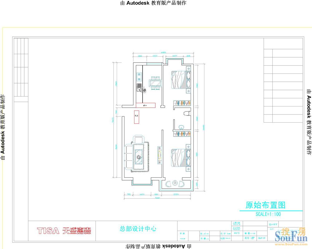 香河颐和家园-现代简约-三居室