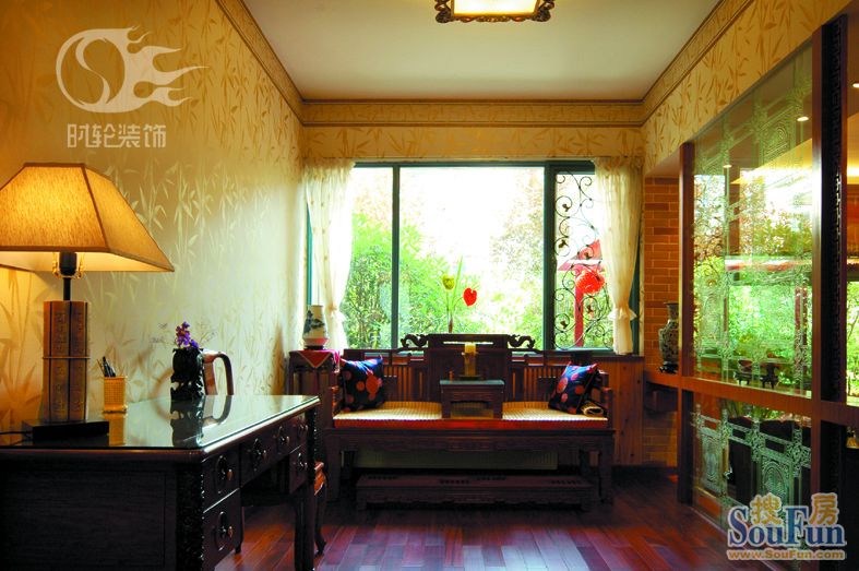 富贵园-中式古典-三居室