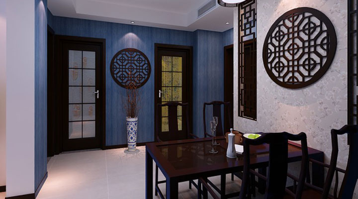 海棠家园-中式古典-二居室