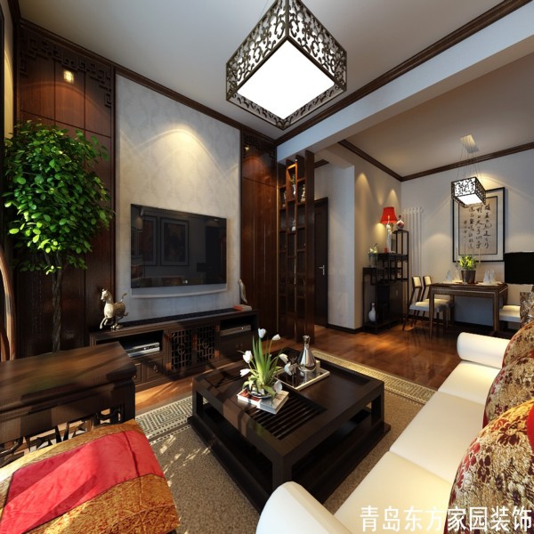 隆盛家园-中式古典-一居室