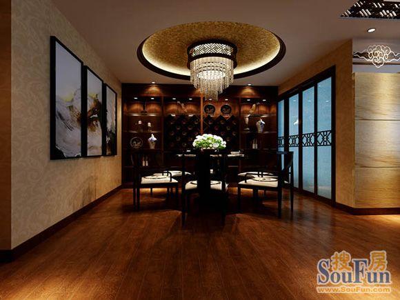 北京城建·红木林-中式古典-三居室