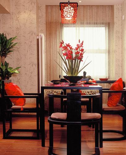 锦湖园公寓-中式古典-别墅