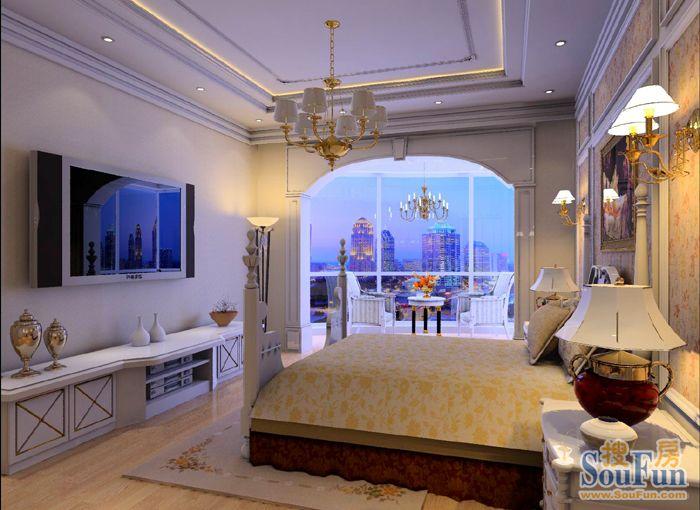 海信燕岛国际公寓-混合型风格-四居室