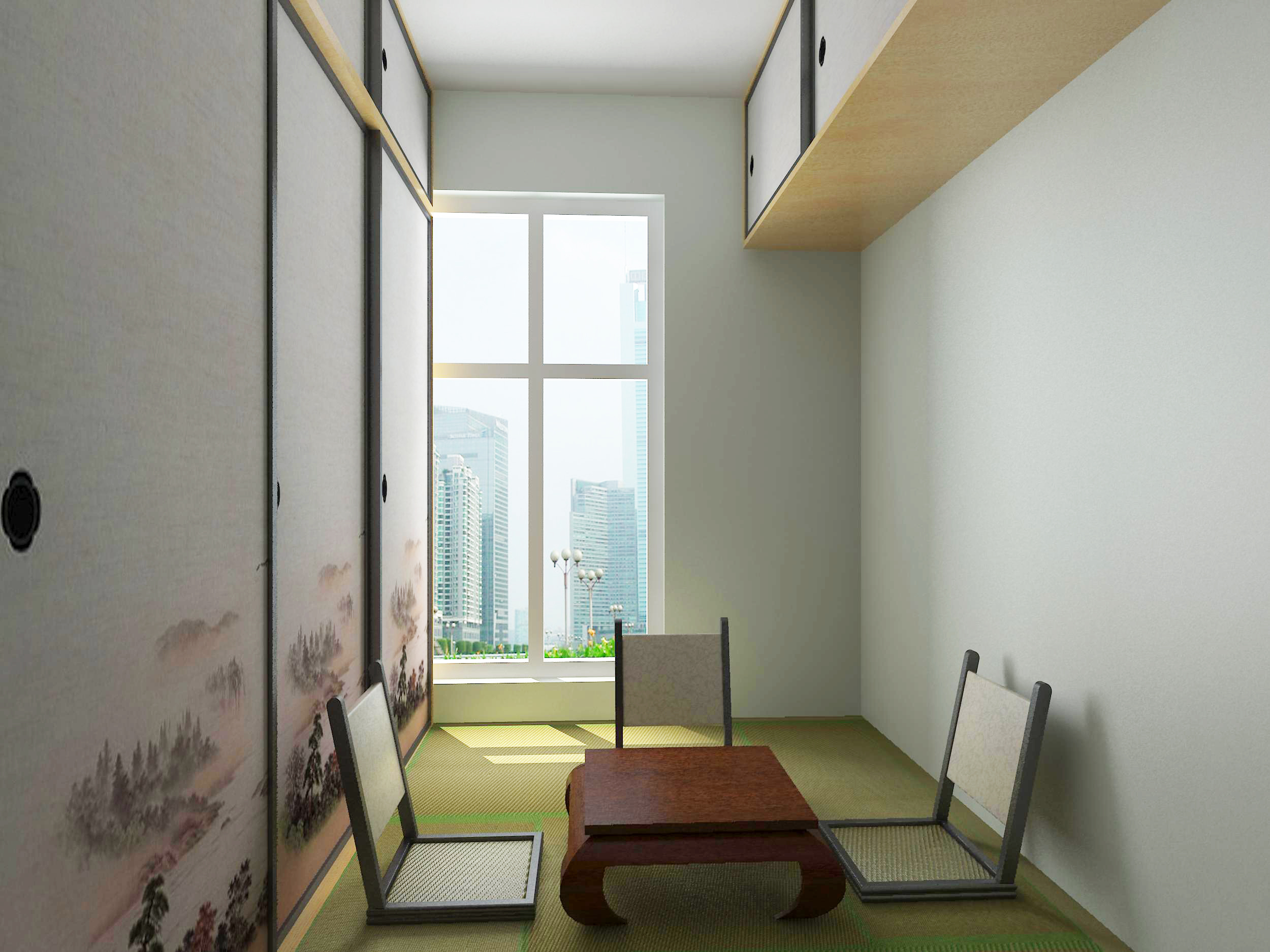 长阳光和作用-日韩风格-三居室