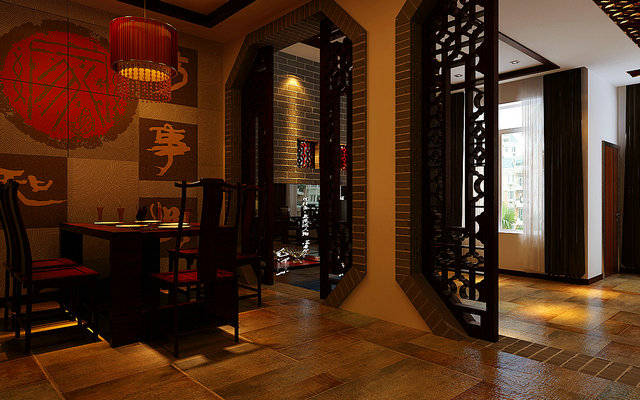 国基名墅-中式古典-五居室