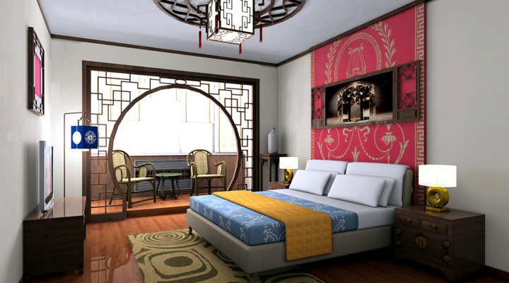 润枫领尚-中式古典-一居室