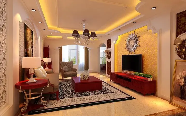 万象新天-混合型风格-三居室-装修案例