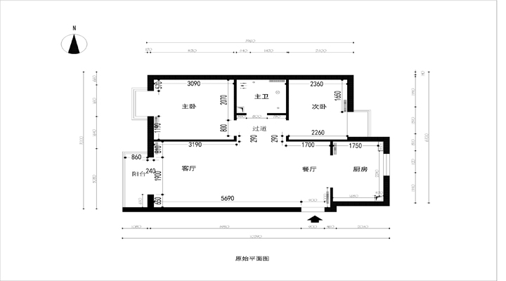 悦城-现代简约-一居室