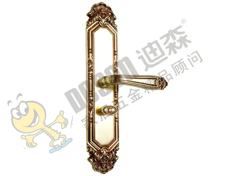 迪森纯铜锁具锁芯 家用室内门锁 机械锁 拓美纯铜系列 标准门