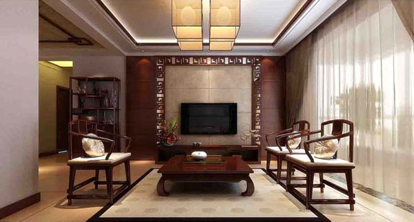 蔷薇小区-中式古典-三居室