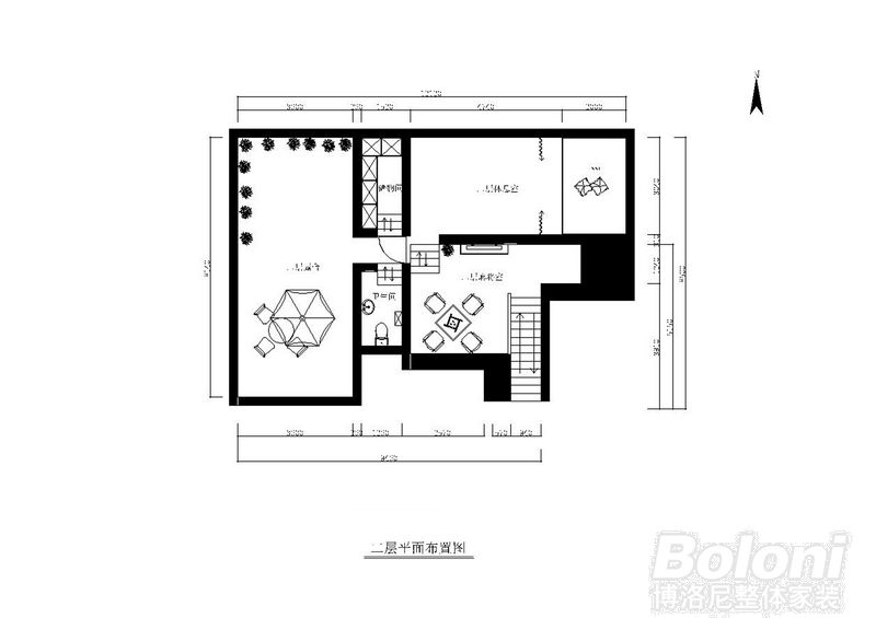 九龙山家园-混合型风格-四居室