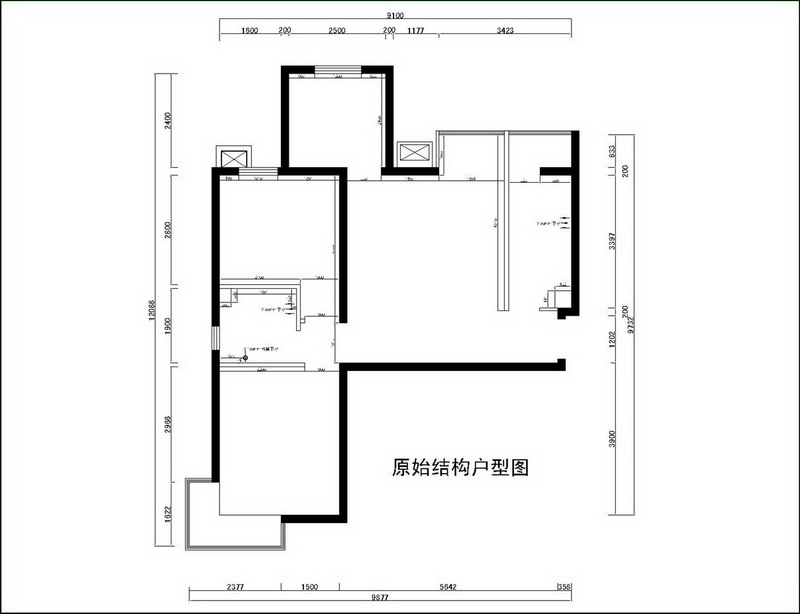 新洲·上海花园·浦江苑-现代简约-二居室