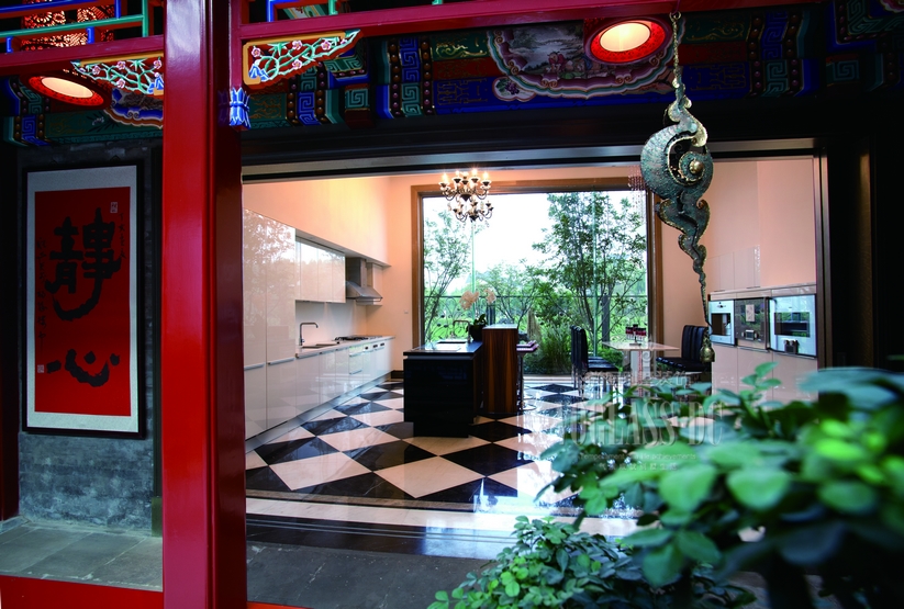 观唐中式宅院-混合型风格-别墅