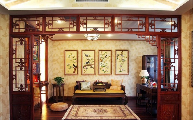 御墅-中式古典-五居室