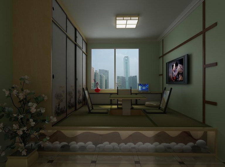 北京城建·红木林-日韩风格-二居室