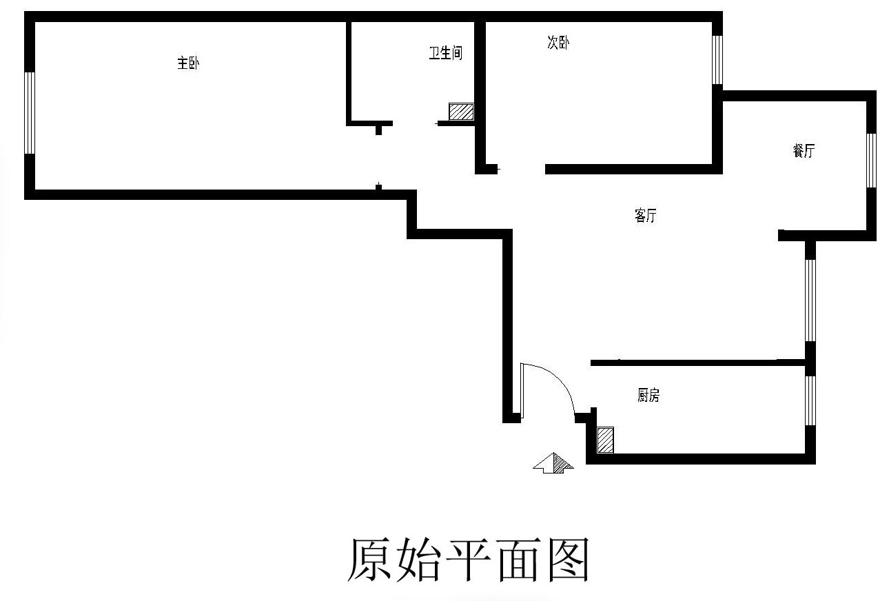 建工双合家园-现代简约-二居室