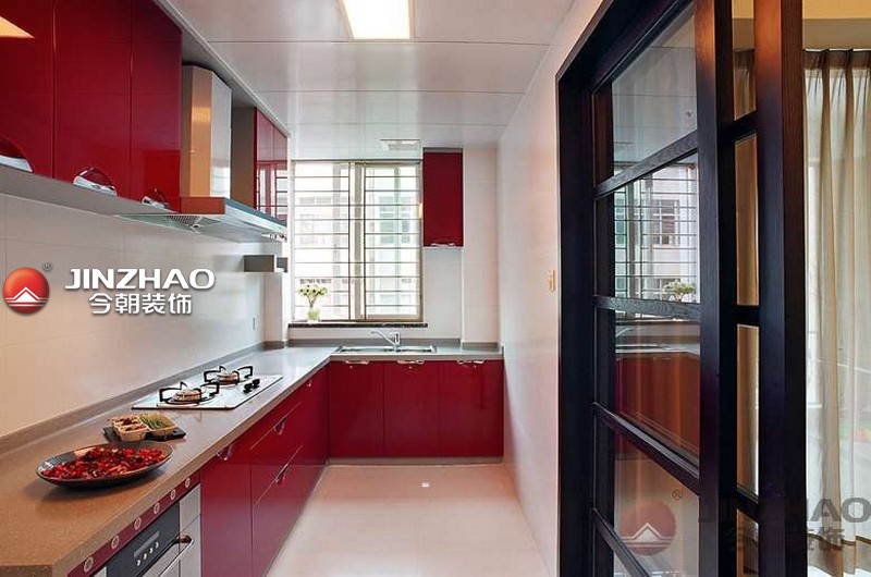 华泰国际商务公寓-中式古典-二居室