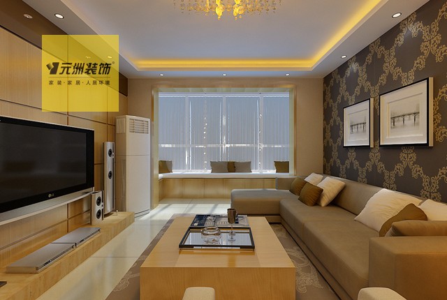 东润花园（北京新干线二期）-现代简约-三居室