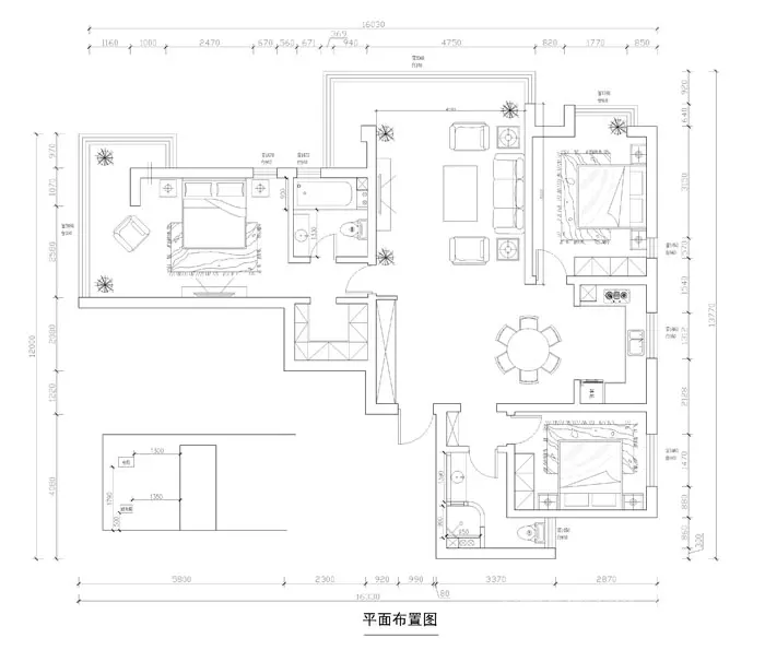 公园首府-欧美风情-四居室