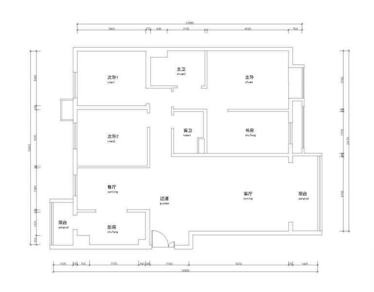 红杉一品-欧美风情-三居室