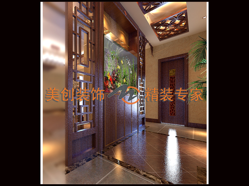 金业苑-中式古典-四居室
