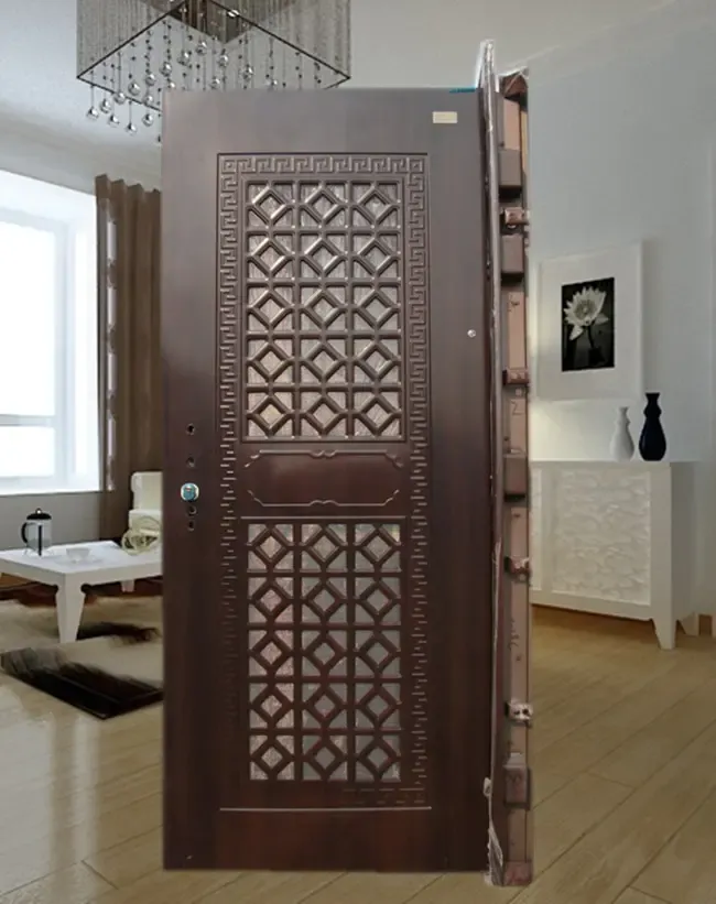 步阳防盗门 古典门中门 by-d-01 通风 透气